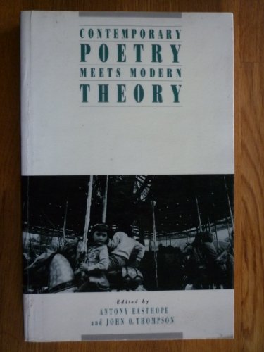 Imagen de archivo de Contemporary Poetry Meets Modern Theory a la venta por MusicMagpie