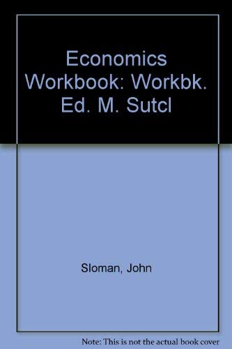 Stock image for Economics Workbook: Workbk. Ed. M. Sutcl for sale by medimops