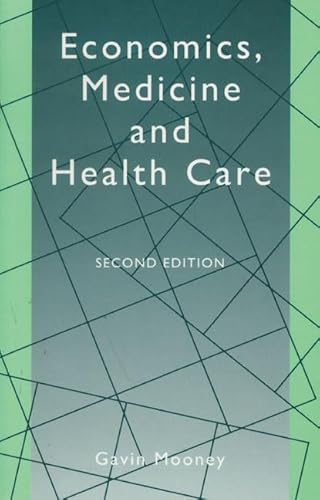 Stock image for Economics, Medicine and Health Care for sale by Goldstone Books