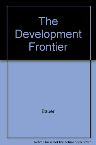 Stock image for Development Frontier; Essays in Applied Economics for sale by Cambridge Rare Books