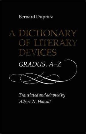 Beispielbild fr Dictionary of Literary Devices zum Verkauf von AwesomeBooks