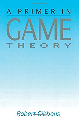 9780745011592: Primer In Game Theory