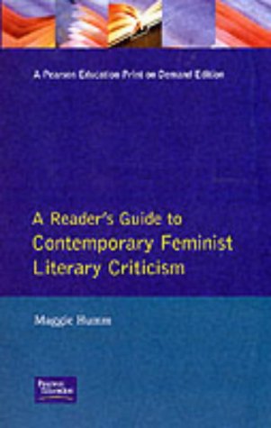 Stock image for Readers Guide to Contemporary Feminist Literary Criticism for sale by WorldofBooks