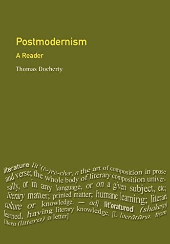 Imagen de archivo de Postmodernism : A Reader a la venta por Better World Books
