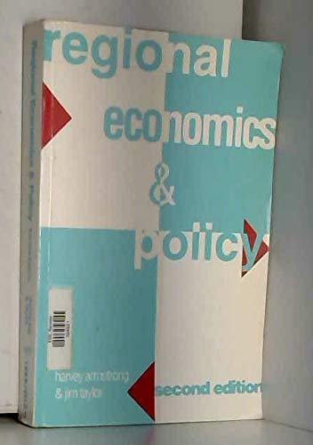 Beispielbild fr Regional Economics and Policy (2nd Edn) zum Verkauf von Anybook.com