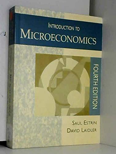 Imagen de archivo de Intro Microeconomics a la venta por AwesomeBooks