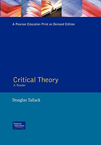 Critical Theory. A Reader.