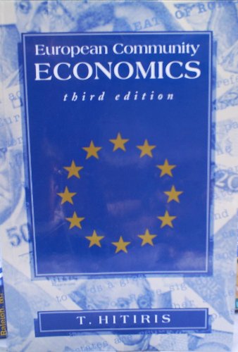 Stock image for European Community Economics for sale by AwesomeBooks