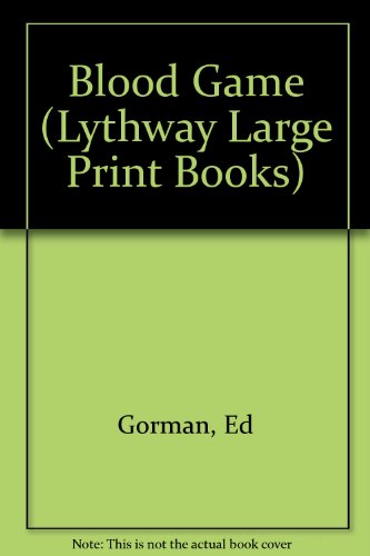 9780745113562: Blood Game (Lythway Large Print Books)