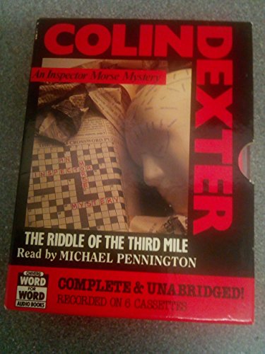 The Riddle of the Third Mile (9780745128153) by Dexter, Colin