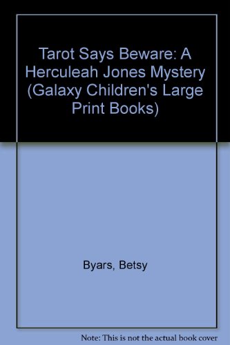 9780745147338: Tarot Says Beware: A Herculeah Jones Mystery (Galaxy Children's Large Print Books)