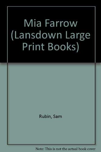 9780745155623: Mia Farrow (Lansdown Large Print Books)