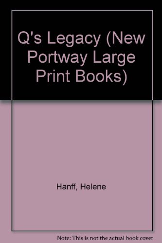 9780745170046: Q's Legacy (New Portway Large Print Books)