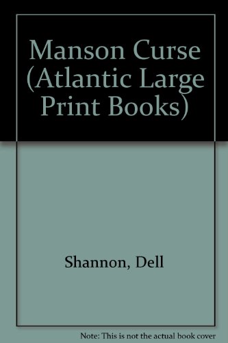 9780745182537: The Manson Curse (Atlantic Large Print Series)