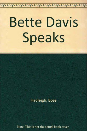9780745188409: Bette Davis Speaks