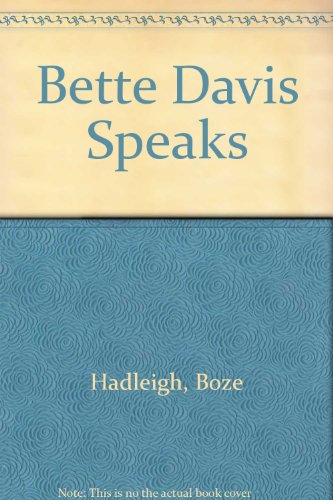 9780745188416: Bette Davis Speaks