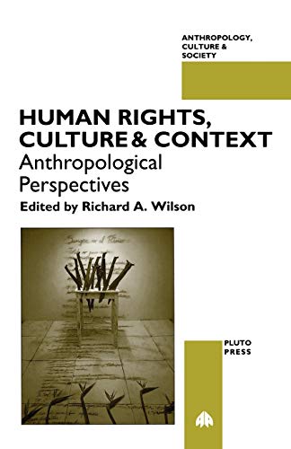 Stock image for Human Rights, Culture and Context: Anthropological Perspectives for sale by ThriftBooks-Atlanta