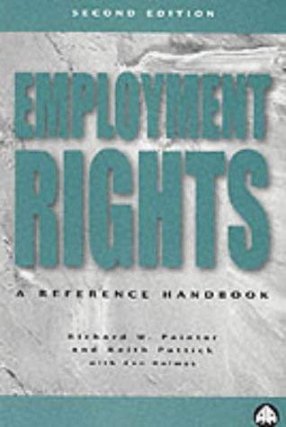 9780745313146: Employment Rights: A Reference Handbook