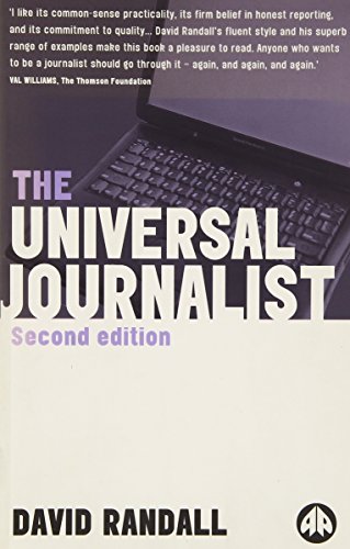 Beispielbild fr The Universal Journalist zum Verkauf von Better World Books