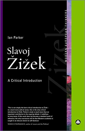 9780745320724: Slavoj Zizek: An Introduction (Modern European Thinkers)