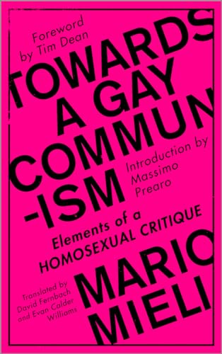 Imagen de archivo de Towards a Gay Communism: Elements of a Homosexual Critique a la venta por Midtown Scholar Bookstore