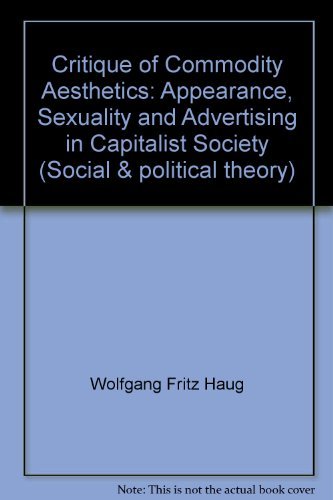 9780745600925: Critique of Commodity Aesthetics: Appearance, Sexuality and Advertising in Capitalist Society