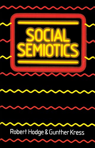 Stock image for Social Semiotics for sale by Greener Books