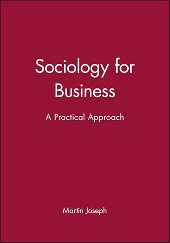 Imagen de archivo de Sociology for Business a la venta por Blackwell's