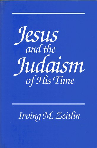 Imagen de archivo de Jesus and the Judaism of His Time a la venta por Hawking Books