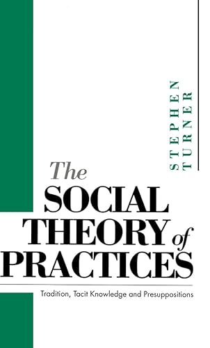 9780745605043: The Social Theory of Practices: Tradition, Tacit Knowledge and Presuppositions