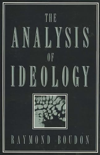 Beispielbild fr The Analysis of Ideology zum Verkauf von Blackwell's