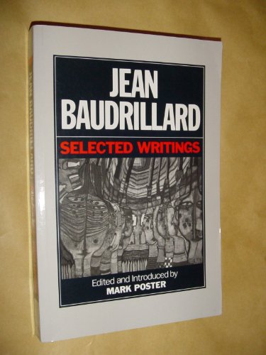 Beispielbild fr Jean Baudrillard zum Verkauf von WorldofBooks