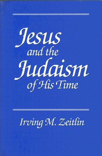 Stock image for Jesus and the Judaism of His Time for sale by SecondSale