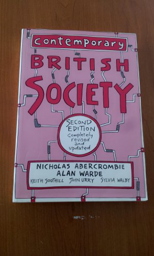 Stock image for Contemporary British Society: A New Introduction to Sociology for sale by Goldstone Books