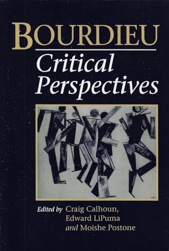 Beispielbild fr Bourdieu: Critical Perspectives zum Verkauf von medimops