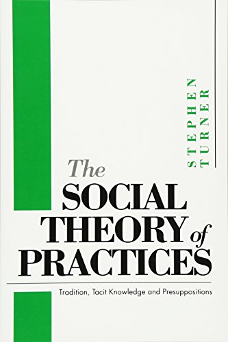 Imagen de archivo de The Social Theory of Practices - Tradition, Tacit Knowledge and Presuppositions a la venta por PBShop.store US