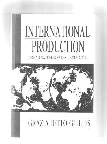 Stock image for International Production: Trends, Theories, Effects (Aspects of Political Eco) for sale by The Canon Bookshop