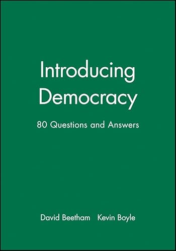 Beispielbild fr Introducing Democracy: Eighty Questions and Answers: 80 Questions and Answers zum Verkauf von AwesomeBooks