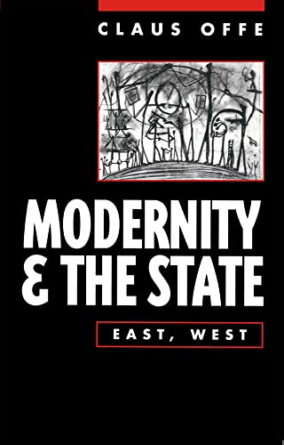 Imagen de archivo de Modernity and the State: East, West a la venta por text + tne