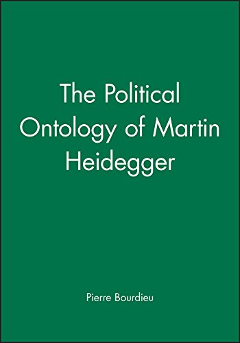Stock image for The Political Ontology of Martin Heidegger for sale by Reuseabook