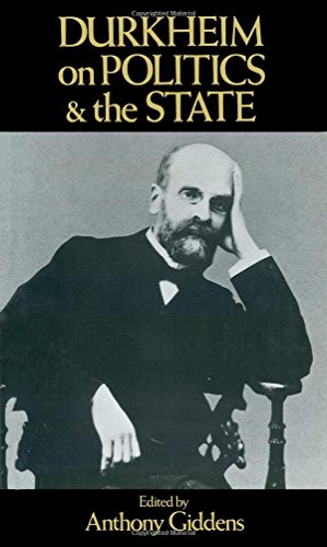 Imagen de archivo de Durkheim on Politics and the State a la venta por Anybook.com