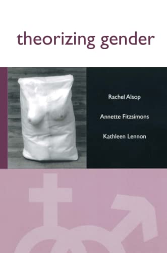 Imagen de archivo de Theorizing Gender: An Introduction a la venta por ThriftBooks-Atlanta