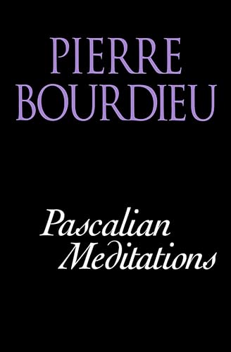 Stock image for Pascalian Meditations for sale by Blackwell's