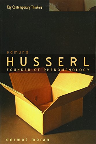 Beispielbild fr Edmund Husserl : Founder of Phenomenology zum Verkauf von Better World Books