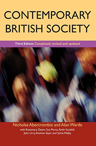 Stock image for Contemporary British Society for sale by Bookmonger.Ltd