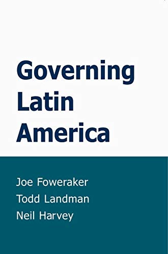 Beispielbild fr Governing Latin America zum Verkauf von AwesomeBooks
