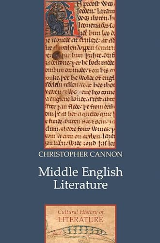 Stock image for Middle English Literature: A Cultural History for sale by Ergodebooks