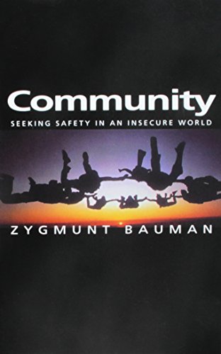 9780745626345: Community: Seeking Safety in an Insecure World