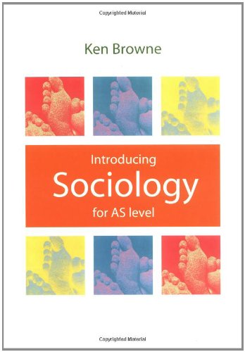 Stock image for Introducing Sociology for AS level for sale by AwesomeBooks