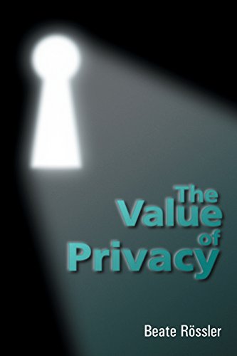 Beispielbild fr The Value of Privacy zum Verkauf von Blackwell's